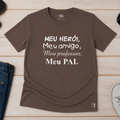 Camiseta Masculina Meu Herói, Meu Amigo