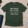 Camiseta Masculina Meu Herói, Meu Amigo