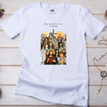 Camiseta Feminina Branca Que Seja Feita Sua Vontade