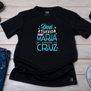 Camiseta Masculina  Preta Doa Tua Vida