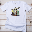 Camiseta Feminina Branca Cristo Redentor