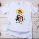 Camiseta Feminina Branca Santa Rita De Cássia