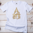 Camiseta Feminina Branca Peregrinos Da Fé