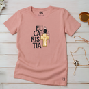 Camiseta Feminina Rosa Eucaristia