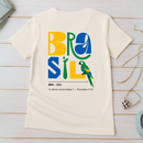 Camiseta Feminina Brasil A Vitoria Vem Do Senhor