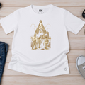Camiseta Masculina Branca Peregrinos Da Fé