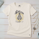 Camiseta Feminina Off-White Mãe Aparecida