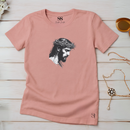 Camiseta Feminina Rosa Jesus Face
