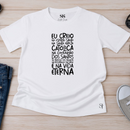 Camiseta Masculina Eu Creio