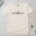 Camiseta Feminina Off-White Santa Ceia