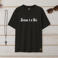 Camiseta Oversized Jesus É O Rei