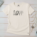 Camiseta Feminina Off-White Amor A Ele