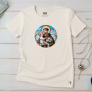 Camiseta Feminina Off-White Santo Antônio Azulejo