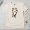 Camiseta Feminina Off-White Mãe Maria de Nazaré