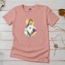 Camiseta Feminina Rosa Maria Aquarela
