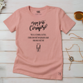 Camiseta Feminina Rosa Seja Corajoso