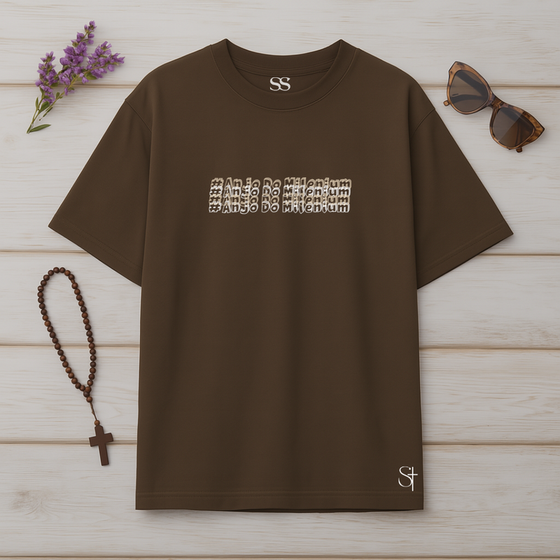 Camiseta Oversized Anjo Do Millenium