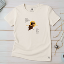 Camiseta Feminina Off-White Amor e Ódio