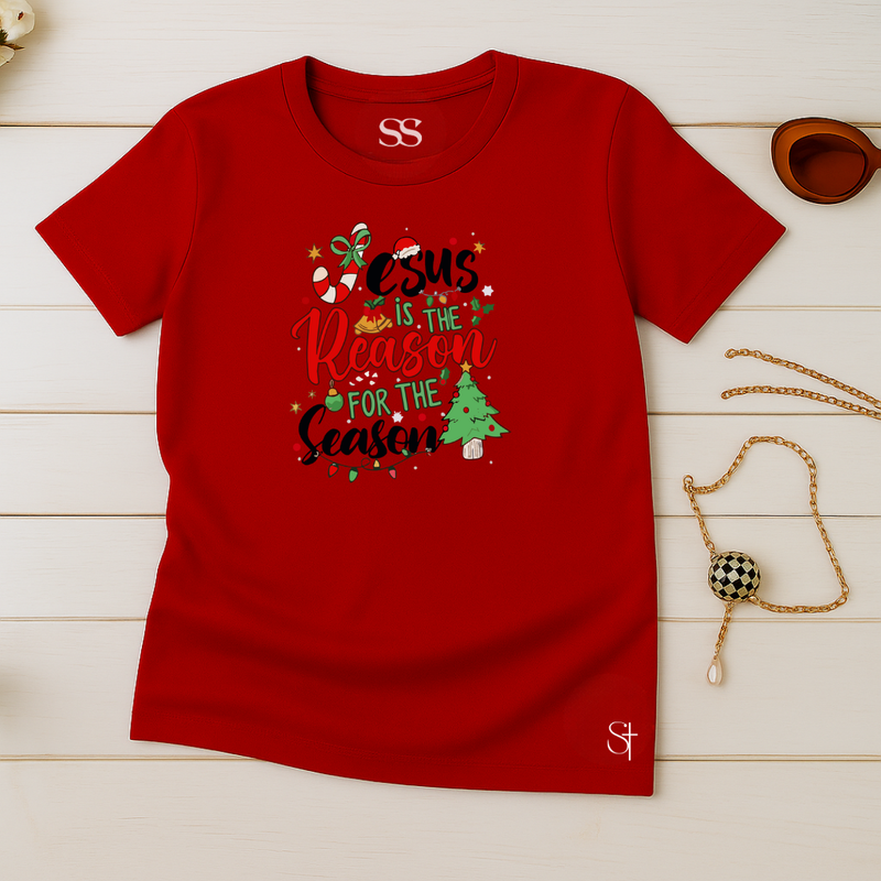Camiseta Feminina The Reason For The Season