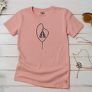 Camiseta Feminina Rosa Rosário Nossa Senhora