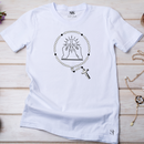 Camiseta Feminina Branca Hóstia