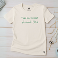 Camiseta Feminina Vai lá, e vence