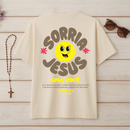 Camiseta Oversized Sorria