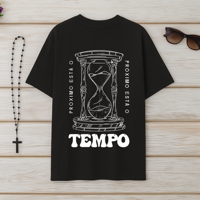 Camiseta Oversized Fim Dos Tempos