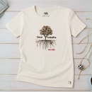 Camiseta Feminina Deus Trabalha Na Raiz