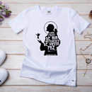 Camiseta Feminina Branca Vossa Paz