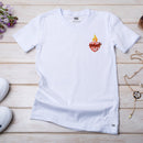 Camiseta Feminina Branca Em Vos Confio