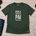 Camiseta Masculina Viva a Vontade do Pai