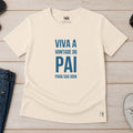 Camiseta Masculina Viva a Vontade do Pai