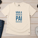 Camiseta Masculina Viva a Vontade do Pai