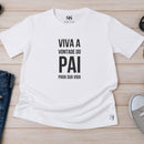 Camiseta Masculina Viva a Vontade do Pai