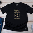 Camiseta Masculina Viva a Vontade do Pai