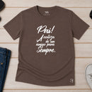 Camiseta Masculina A Certeza de um Amigo