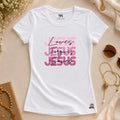 Baby Look Ele Ama, Perdoa E  Salva