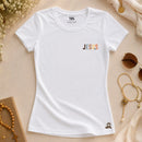 Baby Look Jesus Letras Minimalista