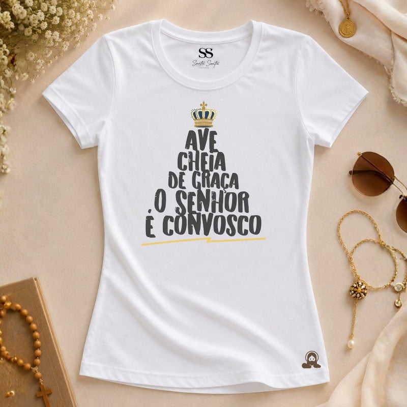 Baby Look Ave Maria Escrita