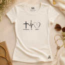 Baby Look Fé Esperança e Amor