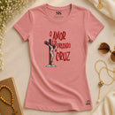 Baby Look O Amor Pregado Na Cruz