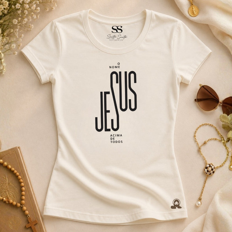 Baby Look Jesus Acima De Todos