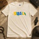Camiseta Brasil A Vitoria Vem Do Senhor
