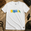 Camiseta Brasil A Vitoria Vem Do Senhor