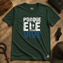 Camiseta Porque Ele Vive