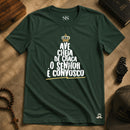 Camiseta Ave Maria Escrita