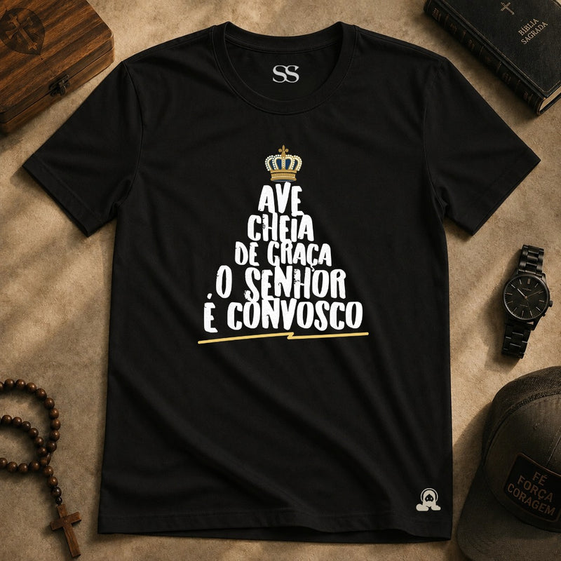 Camiseta Ave Maria Escrita