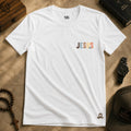 Camiseta Jesus Letras Minimalista