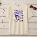 Camiseta Oversized Esta Garota Ama Jesus